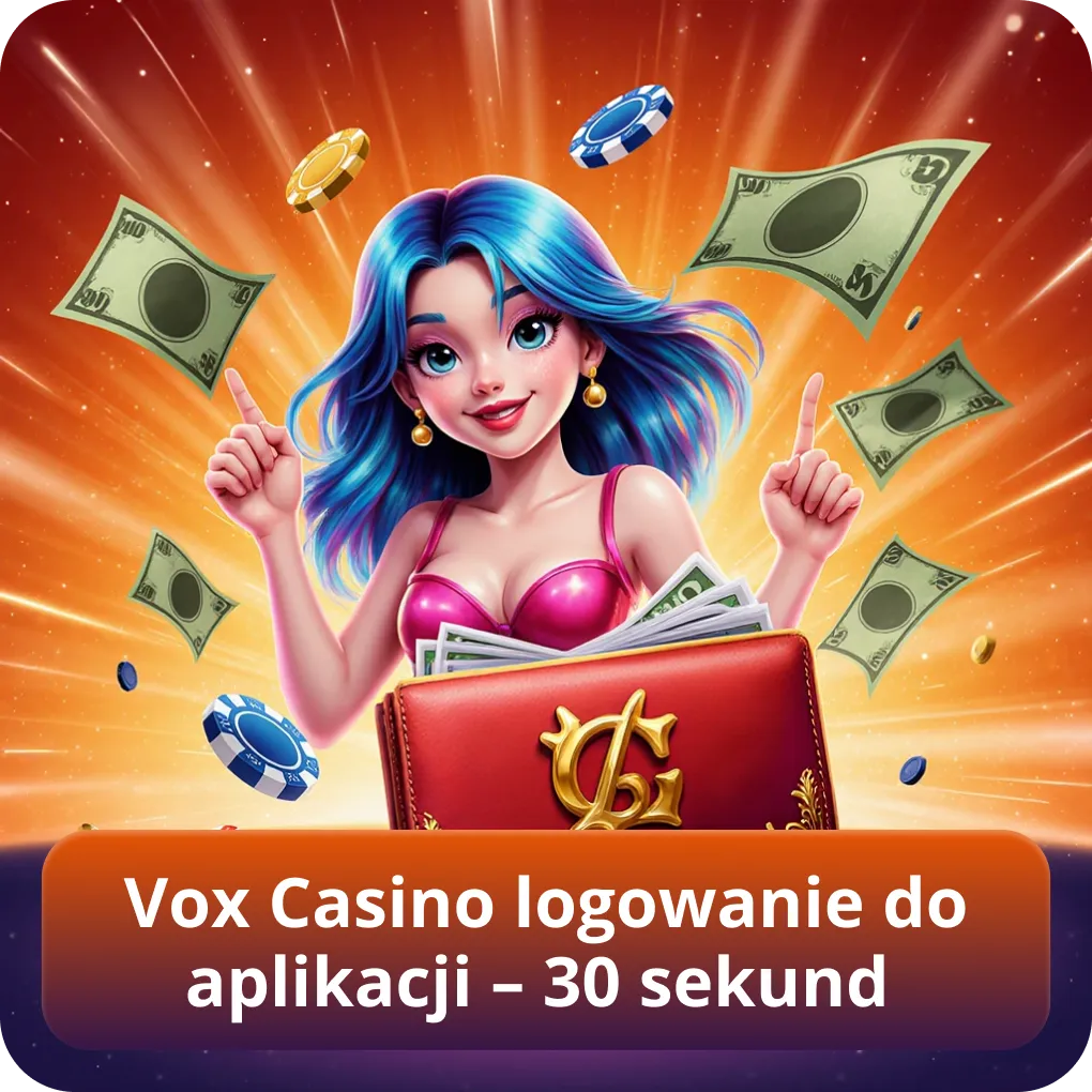 Vox Casino logowanie do aplikacji – 30 sekund