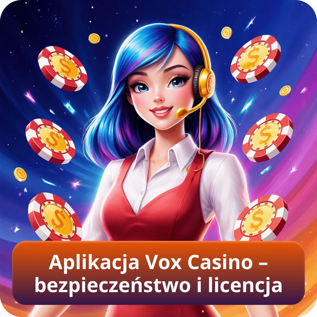 Aplikacja Vox Casino – bezpieczeństwo i licencja