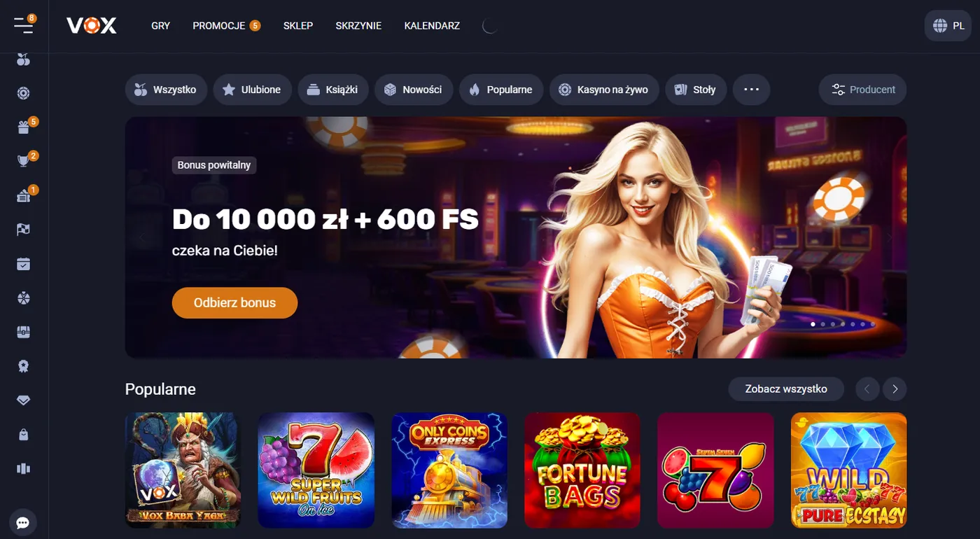 Casino Vox logowanie – rozwiązywanie problemów