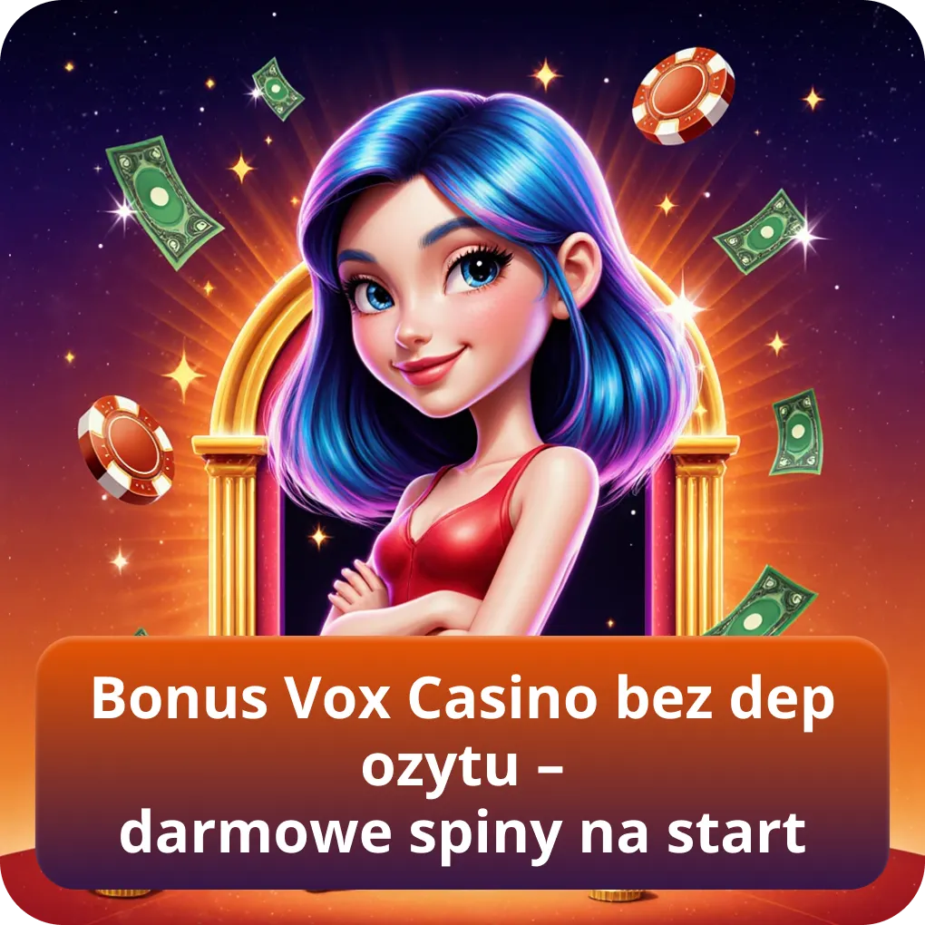 Bonus Vox Casino bez depozytu – darmowe spiny na start