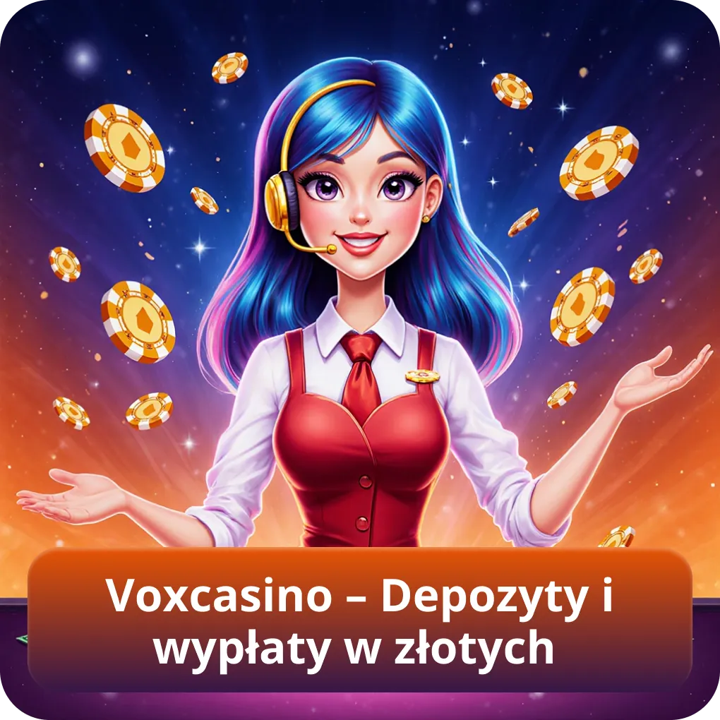 Voxcasino – Depozyty i wypłaty w złotych