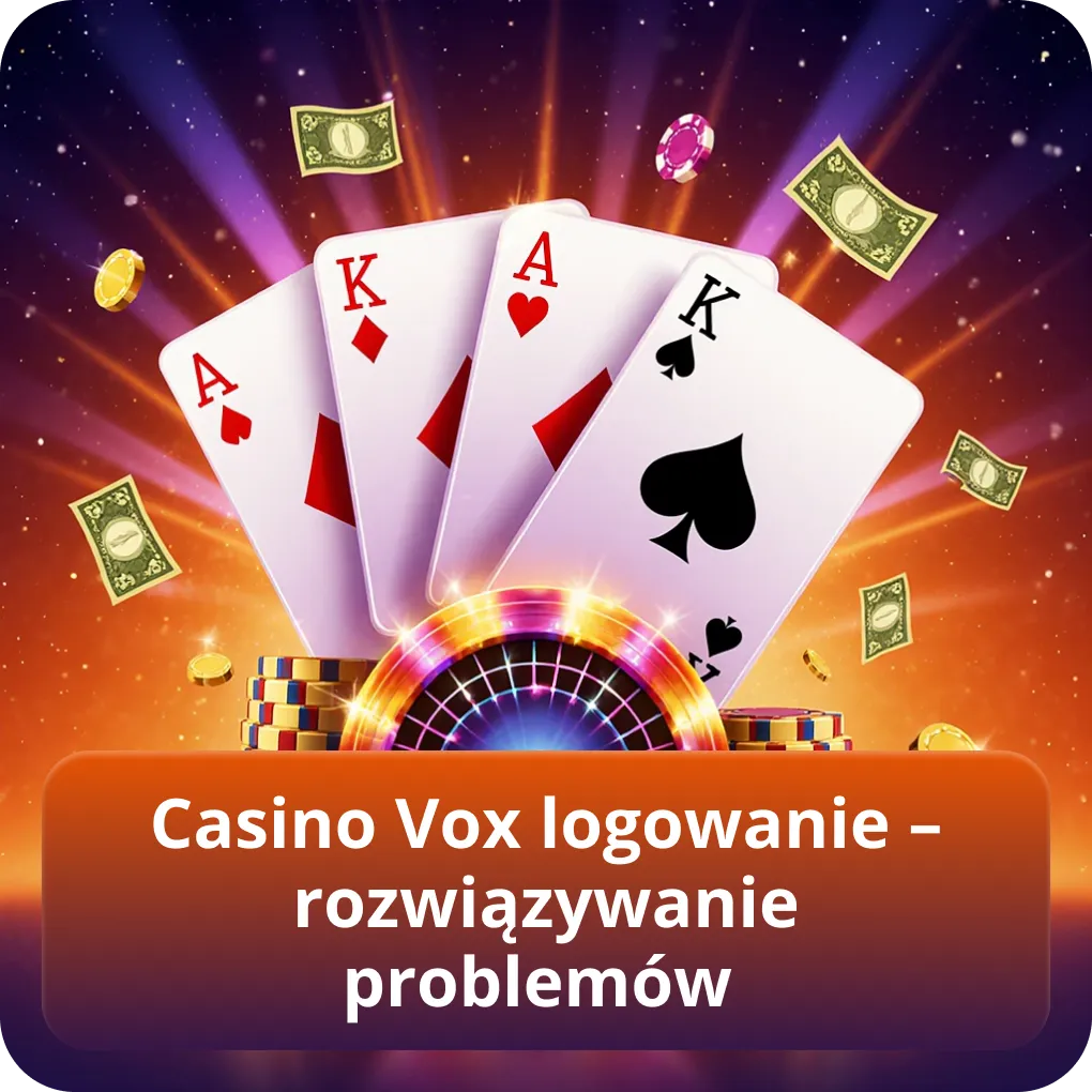 Casino Vox logowanie – rozwiązywanie problemów